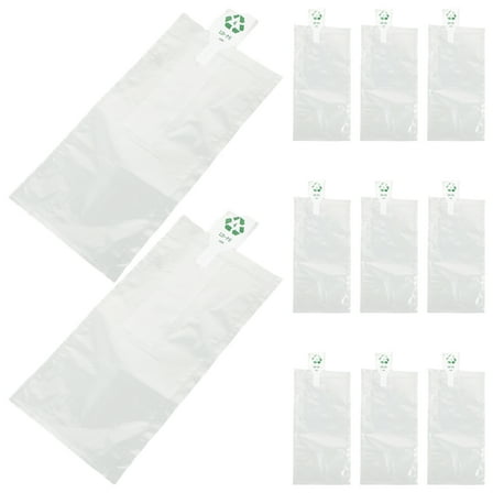 Clispeed 100Pcs Inflatable Air Packaging Bags Transparent Air Pillows for Packing and Moving Supplies