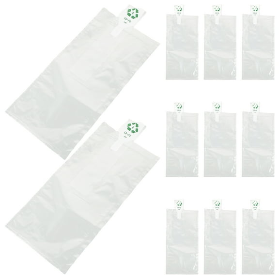 Clispeed 100Pcs Transparent Air Pillows for Shipping Box Cushioning Supplies