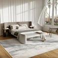 thumbnail image 5 of 6'x9' Area Rugs for Living Room Distressed Abstract Machine Washable Rugs Low Pile Non Slip Carpet for Bedroom Dining Room, 5 of 8