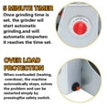 thumbnail image 6 of Electric Grain Mill Grinder 800g 2400W 110V Spice Herb Grinder Stainless Steel for Kitchen Home and Commercial, 6 of 10