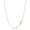 Rose Gold, variant on Silver Chain Necklace for Women, 925 Sterling Silver 1mm Cable Chain, 20 Inch, Spring-Ring Clasp, Made in Italy