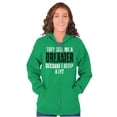 thumbnail image 3 of They Call Me A Dreamer Sleep A Lot Zip Up Hoodie Men's Women's Brisco Brands 2X, 3 of 6