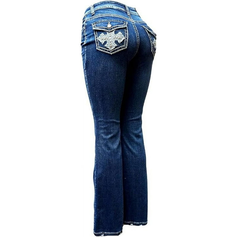 Stylish & Hot ladies rhinestone jeans at Affordable Prices