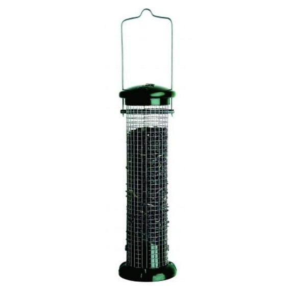 Audubon-woodlink - Peanut-black Oil Feeder- Green 11in X 3.5in - NATUBE4