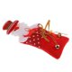 thumbnail image 1 of 2 adornos colgantes de árbol de Navidad de Papá Noel para niños, dulces, bolsa de azúcar con lazo, campana, decoraciones de Navidad, Zulema Decoración del árbol de Navidad, 1 of 8