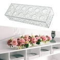 thumbnail image 3 of Jarrón de flores de acrílico, accesorio para fotos, soporte para flores, jarrón rectangular largo, jarrones de acrílico 12 hoyos, 3 of 9