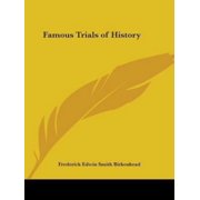 Famous Trials of History Paperback