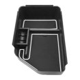 thumbnail image 1 of Center Console Tray Compatible 2022+ Kia Ev6 Armrest Storage Box, White, 1 of 5