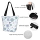 thumbnail image 4 of Easygdp Retro ice blue snowflakes Bolso de Hombro para Mujer, Bolso Bandolera y Cartera de Mano Elegante para Uso Diario, 4 of 6