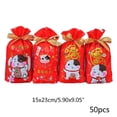thumbnail image 5 of XINYTEC Chinese New Year Candy Bundles Gifts Packaging Bag Tote Hand Gift Bag, 5 of 19