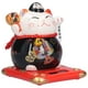 thumbnail image 5 of Adorno de Gato de la Suerte de Cerámica Con Diseño de Gato de la Fortuna, Bendiciones para El Hogar, Buena Suerte Simboliza la Riqueza, Vida Próspera El, 5 of 7