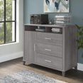 thumbnail image 7 of Somerset Office Storage Credenza in Platinum Gray - Engineered Wood, 7 of 7