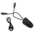 thumbnail image 2 of Music Stand Light,Clip on LED Book Lights,Reading Lamp in Bed,2Brightness Levels,Perfect for Bookworms,Piano Player,Kids, 2 of 5