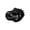 Black, variant on Guodhu Dinosaur Head Shaped Wildlife Feeder – Hanging Resin Squirrel Nut Feeder for Backyard Tree Garden Outdoor Decorative Accent(grey)