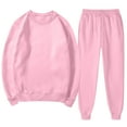 thumbnail image 6 of Blekii Childrens Unisex Sweatshirt Sweatpants Set, Children's Unisex Sweatshirt & Sweatpants Set, Solid Color Two Piece for Boys Girls, Casual Play Wear for Fall Winter Solid Color Two Piece, 6 of 6