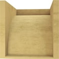 thumbnail image 4 of 11"W x 11"D x 11"H Wide Stockport Rough Cedar Woodgrain TimberThane Corbel, Primed Tan, 4 of 6