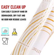 Silicone Pastry Mat - Walfos Non-Stick Baking Mat Fondant Mat with Measurement, Non-Slip Rolling Mat, Perfect for Rolling Dough, Cookie & Baking 23.6 x 15.7