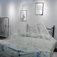 thumbnail image 4 of 1PCS Mosquito Nets, Insect Bug Protection Bed Canopy Elegant Lace Hanging Curtain, For Home Travel (White), 4 of 7