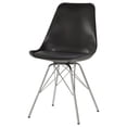 thumbnail image 5 of Juniper Polypropylene Dining Side Chair Black (Set of 2), 5 of 10