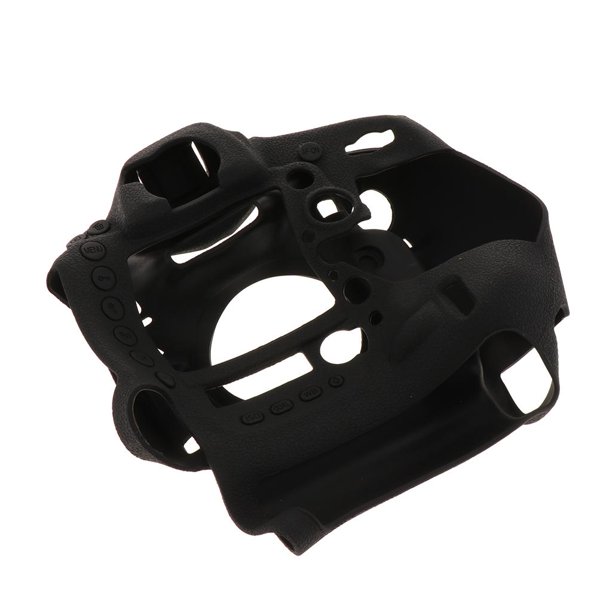 Caja De carcasa Del Cuerpo De Cámara, Funda Protectora De carcasa De Cámara De Goma De Silicona Suave Para Cámara Digital D4 / Negro Yotijar Estuche de silicona para cámara