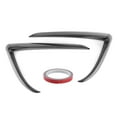 thumbnail image 1 of Front Foglight Eyebrow Eyelids Cover Trim Auto Car Accessories Fit for Tesla Model 3Carbon Fiber Style, 1 of 14