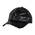 thumbnail image 2 of Pink Season Women Men Glitter Sequins Baseball Caps Snapback Hats Party Outdoor Adjustable, 2 of 2