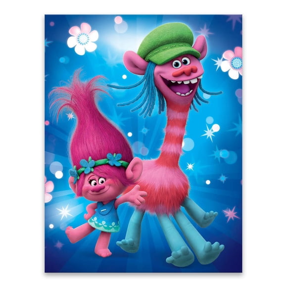 Artissimo Designs Poppy And Cooper Printed Canvas - 6.5W x 8.5H x .5D