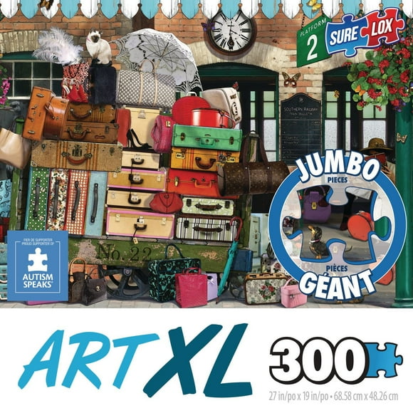 Sure-Lox 300 Piece Art XL The Shopping Trip Puzzle