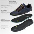 thumbnail image 5 of OrthoComfoot Men's Fashion Sneakers with Arch Support, Comfortable Waterproof Shoes for Plantar Fasciitis, Orthopedic Walking Shoes for Heel and Foot Pain Relief, 5 of 7