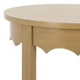 thumbnail image 6 of Safavieh Seraphina Traditional Wood Round End Table, Desert Brown, 6 of 9