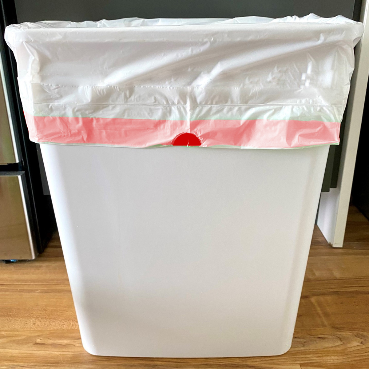BEIDOU-PAC 13 Gallon Trash Bags, White, 200 Count photo 5