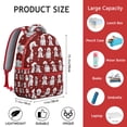 thumbnail image 6 of Cute Dog Paw Print Student Backpack with Playful Puppy Cartoon Design, Durable and Waterproof, Ideal for School and Travel, 6 of 6