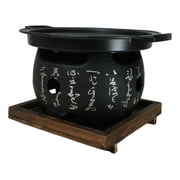 Japanese Cuisine Portable Konro Charcoal Grill BBQ Stove With Comal And Trivet