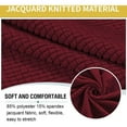thumbnail image 3 of Daily Stain Protection Slipcover, Elasticized Bottom Stretch Ottoman For Furniture Protector, Decorative Washable Jacquard Fabric Cover With High Elasticity And Machine Washable, 3 of 5