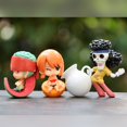 thumbnail image 3 of Mini figuras de acción de Anime de una pieza, sombrero de paja, Luffy, Joba, juguetes, adornos de Micro paisaje, DIY, 9 piezas por juego, 3 of 5
