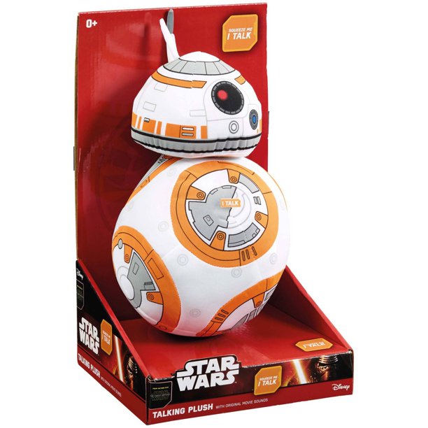 star wars plush talking toy