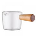 thumbnail image 1 of Small Pot Sauce Pan Glass Pots For Cooking Milk Pan Milk Pot Non Stick Mini Saucepan Butter Warmer With Wooden Handle Small Cookware Perfect Size For Heating Smaller Liquid Portions, 1 of 8