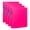 Magenta-1 inch, variant on Comix 1 inch 3-ring Binder with Pockets, Round Ring, 175 Sheets 4-Pack Pastel Colors