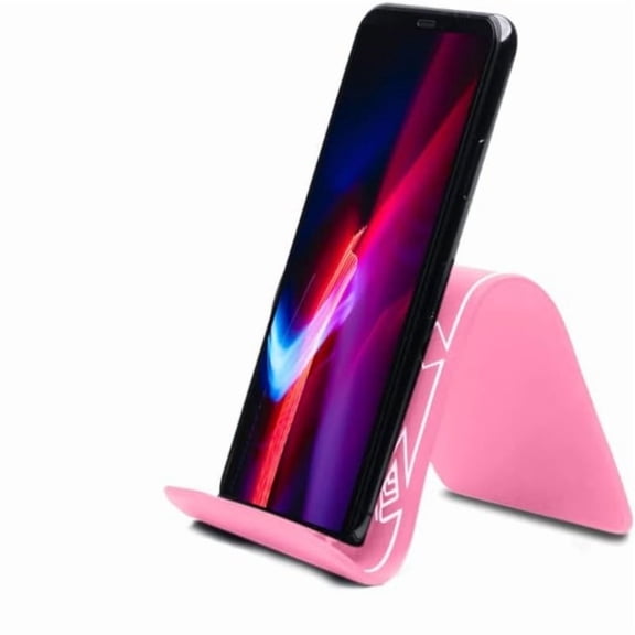Flexible Phone & Tablet Stand (Pro Pink) - Airplane Travel Essentials for Flying, Desk & Bed