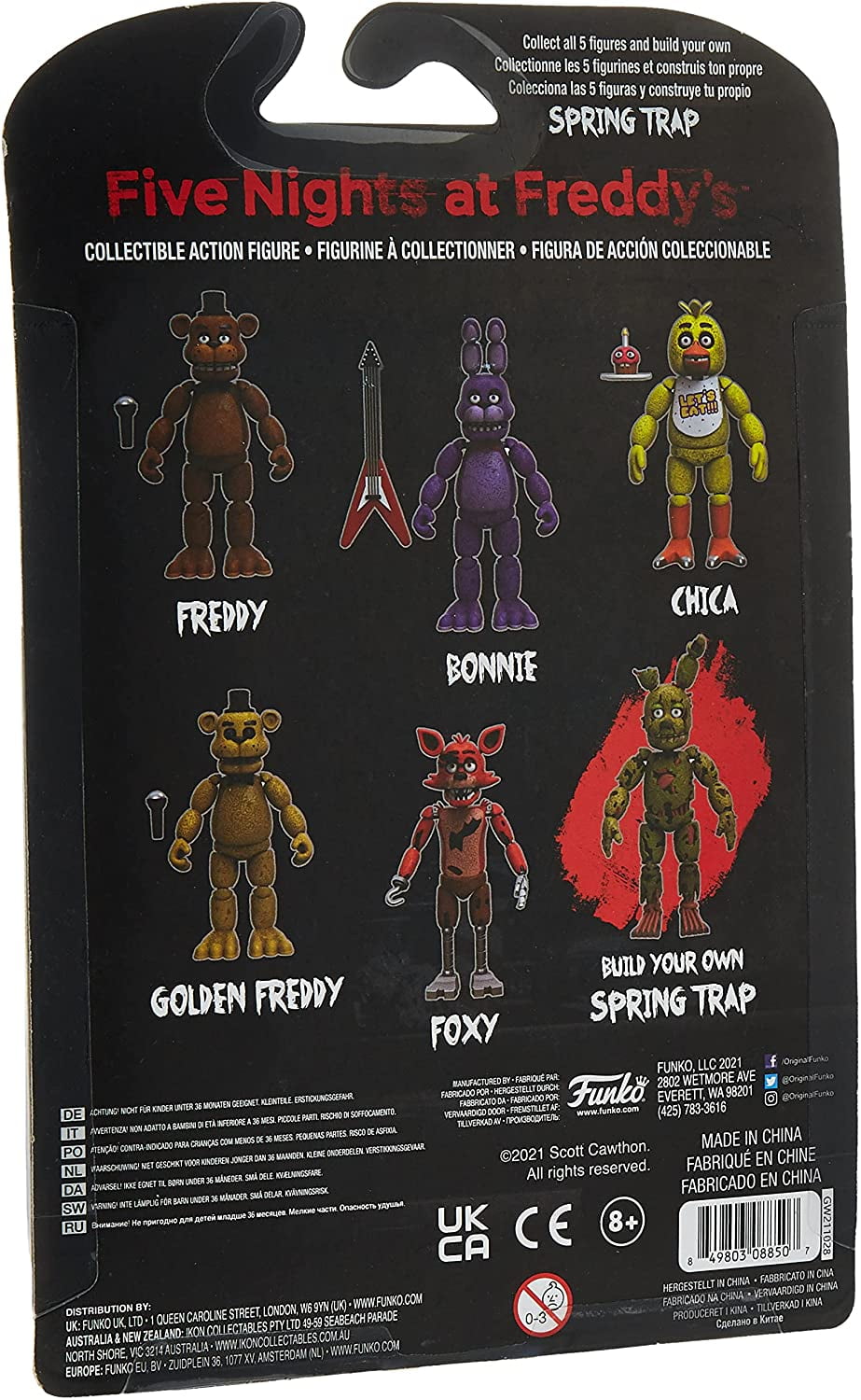 Funko Five Nights Golden Freddy Articulated Action Figure