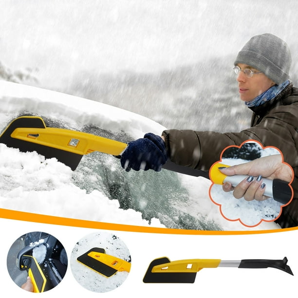 5 en 1 pelle de déneigement ensemble portable de nettoyage de la neige  outil de grattage voiture camion auto accessoires