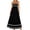 Black, variant on YuXingFu Wedding Guest Dresses for Women Maxi Crew Neck Plus Size Womens Dress Sleeveless for Beach Long Casual Summer White S