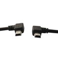 thumbnail image 2 of Ycs Basics Cables De Extensión Usb 2.0 Mini B Hembra A Ángulo Izquierdo Y Derecho Mini B Macho De 6 Pulgadas, 2 of 4
