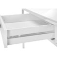 thumbnail image 6 of Monarch Specialties Computer Desk, Home Office, Laptop, Storage Drawers, 48"L, Work, White Laminate, 6 of 10