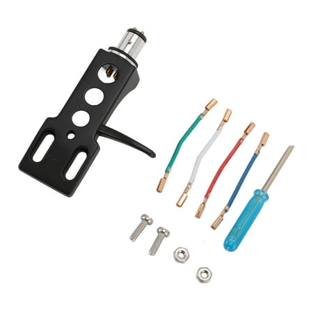 Mugast Universal Phono Headshell - Turntable Headshell Replacement With 4 Oxygen Free Copper Wires