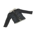 thumbnail image 2 of Chaqueta de escala 1:12, abrigo para muñecas escala 1:12, chaqueta de manga larga, ropa para figuras masculinas escala 1:12, para acción de 6 , negro, 2 of 8