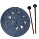 thumbnail image 4 of Instrumento De Percusión, Tambor De Lengua Resistente A La Corrosión, Afinación De 8 Tonos Con Mazo Para Meditación Para Musicoterapia ANGGREK No, 4 of 8