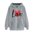 thumbnail image 1 of Fuera Del Hombro Manga Larga Tops para las Mujeres Impreso Sudadera con Capucha Cuello Redondo Sudadera Casual, Invierno Cálido Top para el Club de Trabajo Y el Uso Diario, 1 of 8