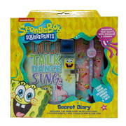 Inkology 6-Piece Diary Sets, SpongeBob Squarepants, 120 Pages (60 Sheets), Pack Of 6 Sets