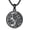 Black_Wolf, variant on Yin Yang Necklace 925 Sterling Silver Dragon Scorpion Tiger Wolf Witcher Medallion Scorpio Jewelry Christmas Birthday Gifts for Men Women Unisex